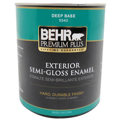 Mucho Material | PINTURA VINÍLICA PARA EXTERIOR SEMI-BRILLANTE DEEP (1